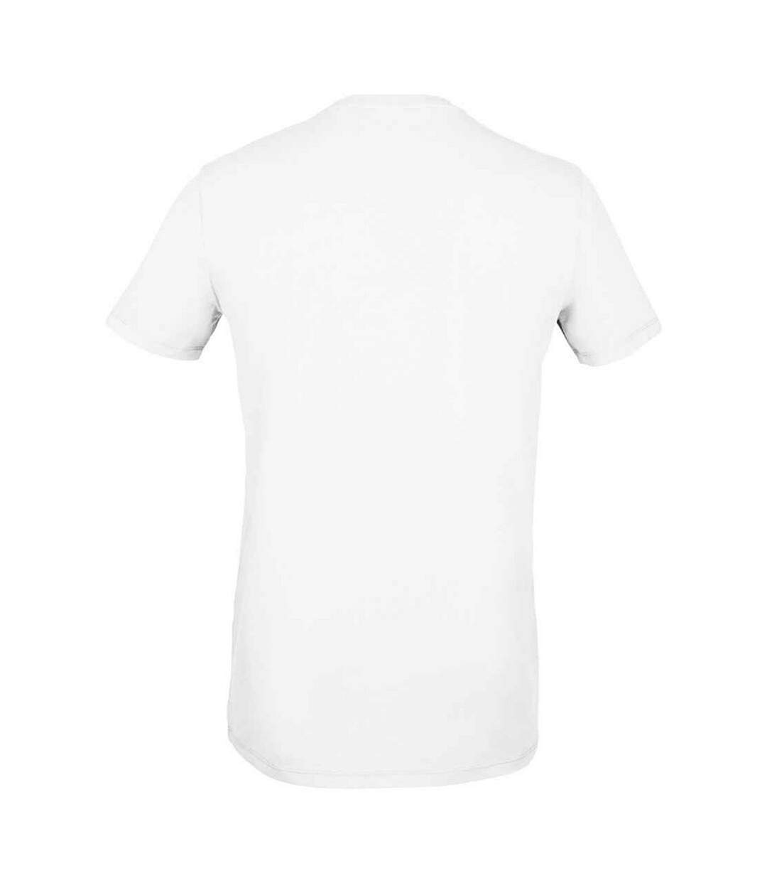 T-shirt Millenium Homme Blanc SOLS-2