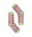 Miss Sparrow - Chaussettes Fantaisie Femme Bambou Motif Dauphins Douces-3