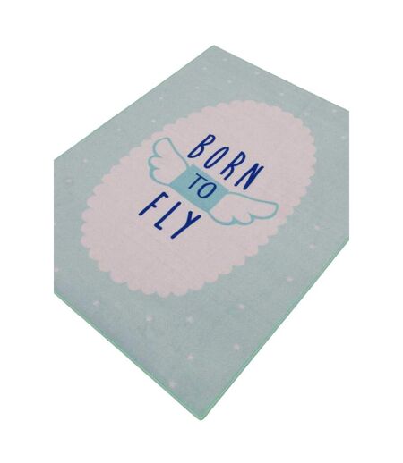 Tapis enfant tissé BORN2FLY