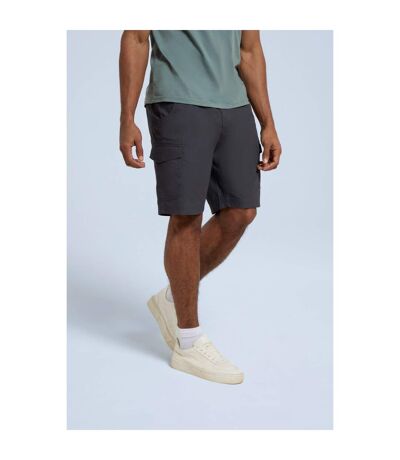 Mens atlantis organic cargo shorts charcoal Animal