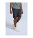 Mens atlantis organic cargo shorts charcoal Animal-1
