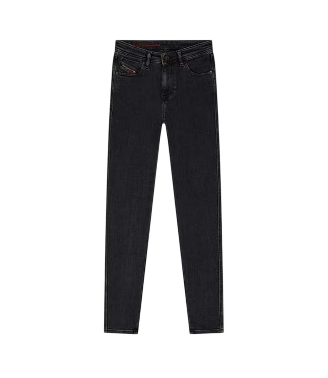 Jean Slandy Femme Noir Denim Gris Diesel-1