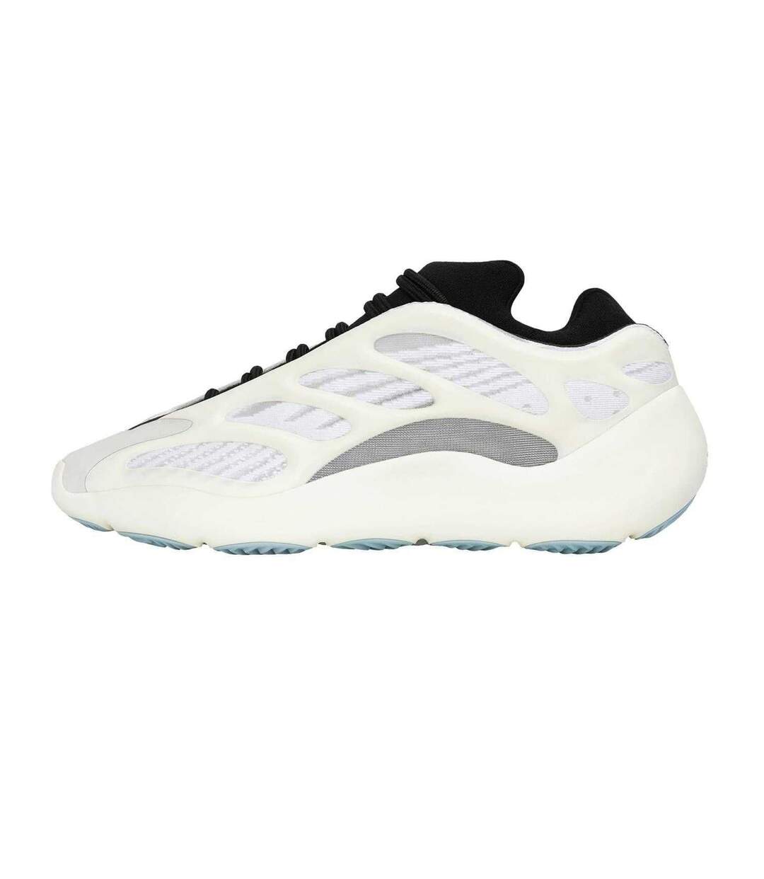 Mens Boost 700 V3 Glow In The Dark Trainers White Black Yeezy-2