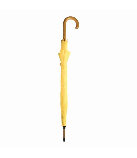 Parapluie Droit Motif/style Poignée En Bois Tango 89 Cm X 103 Cm Jaune L-Merch