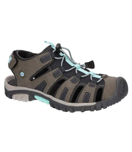 Sandales cove sport femme marron / noir Hi-Tec