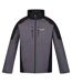Mens Calderdale Waterproof Jacket Dark Grey Black Regatta-1