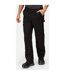 Mens Pro Cargo Waterproof Trousers Regular Traffic Black Regatta-1