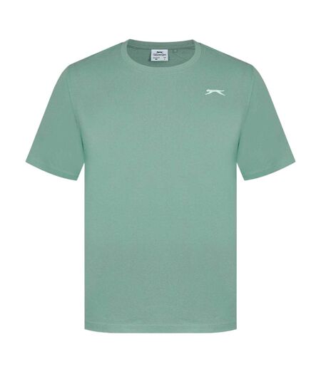 T-shirt Motif/style Logo 3d Homme Vert Clair Slazenger