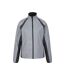 Womens/ladies shine reflective waterproof jacket silver Mountain Warehouse-1