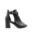 Sandales Larges lisa femme noir Where´s That From