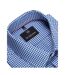 Chemise Motif/style À Carreaux Crete Homme Bleu Di Selentino-2
