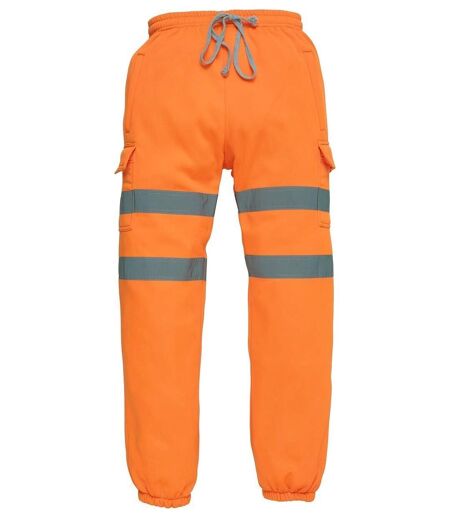 Pantalon de jogging haute visibilité - Homme - YHV016T - orange fluo