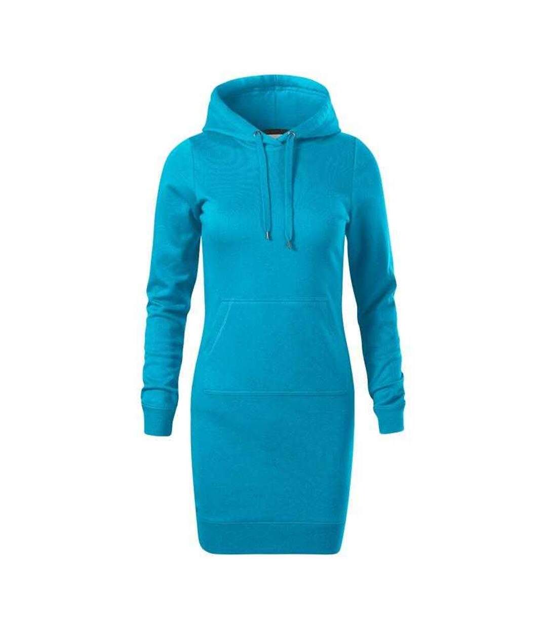 Robe À Capuche Snap Femme Bleu Malfini-1