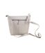 Sac Bandoulière Caitlin Taille Unique Blanc Cassé Rouge Eastern Counties Leather-2