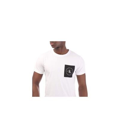 T-shirt Homme Blanc Calvin Klein