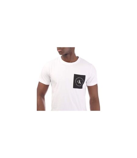 T-shirt Homme Blanc Calvin Klein