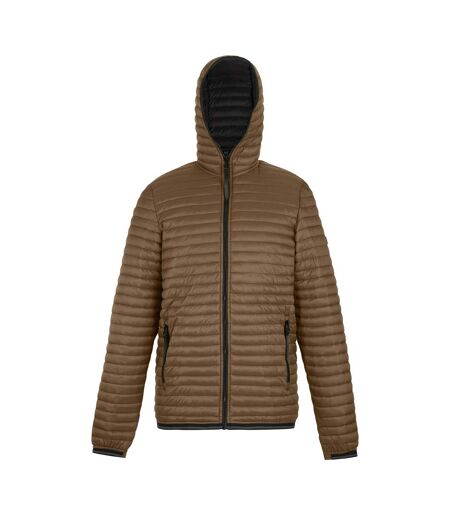 Doudoune Matelassée Rigain Homme Marron Noir Regatta