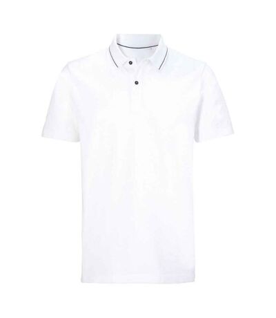 Polo homme blanc NEOBLU