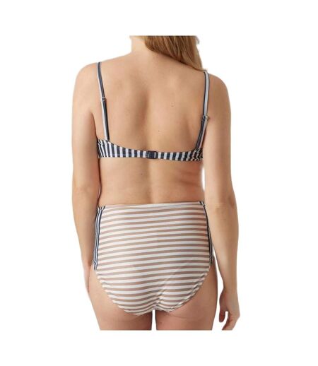 Maillot de bain de Grossesse Bleu/Marron Femme Mamalicious Vega - L