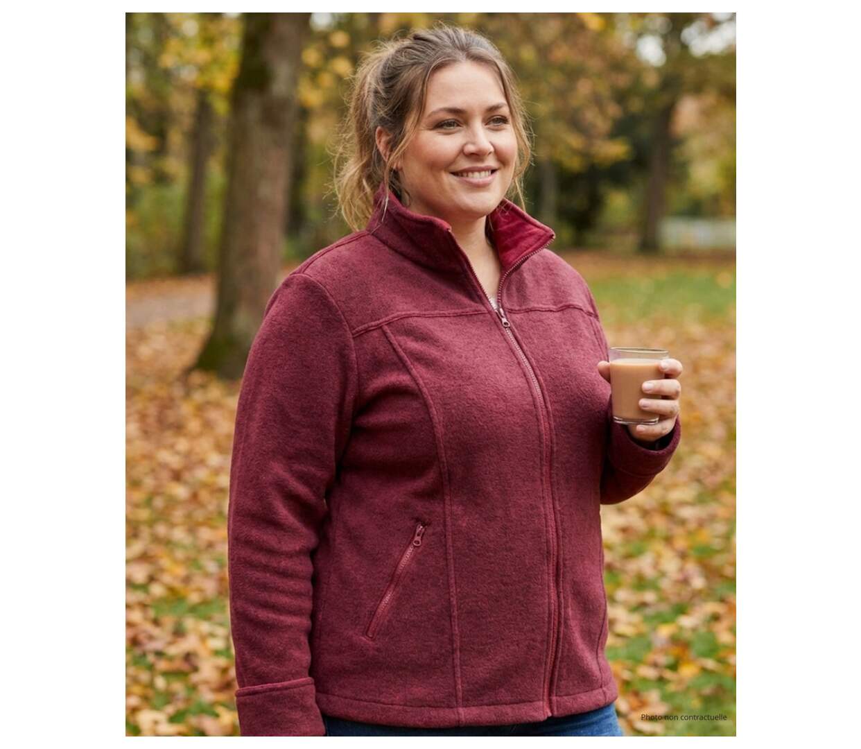 Veste polaire grandes tailles AXRIGA1B-1