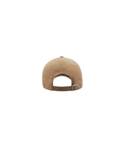 Atlantis Liberty Sandwich Heavy Brush Cotton 6 Panel Cap (Khaki/Khaki) - UTAB193