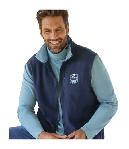 Vestes sans manches homme bleu / bleu marine Atlas For Men