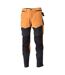Pantalon De Travail Customised Homme Marron Noir Mascot-1
