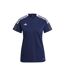 Polo Tiro Femme Bleu Marine Adidas-1