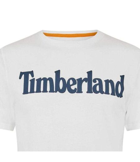 Mens Kennebec River Cotton T-shirt White Timberland