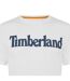 Mens Kennebec River Cotton T-shirt White Timberland-2