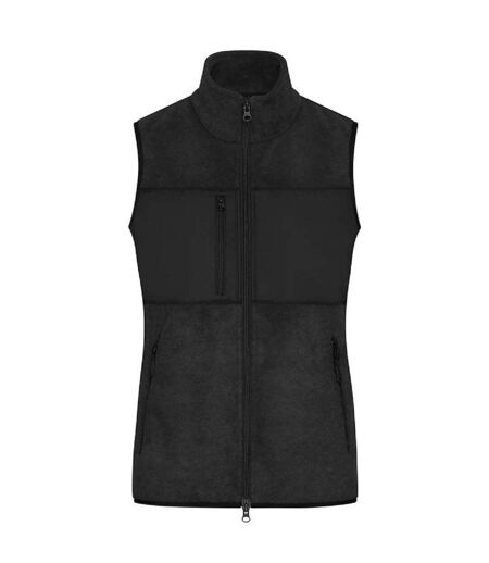 Gilet polaire sans manches - Femme - JN1309 - noir