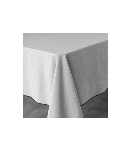 Nappe en Coton Mistraline 140x240cm Gris Chiné