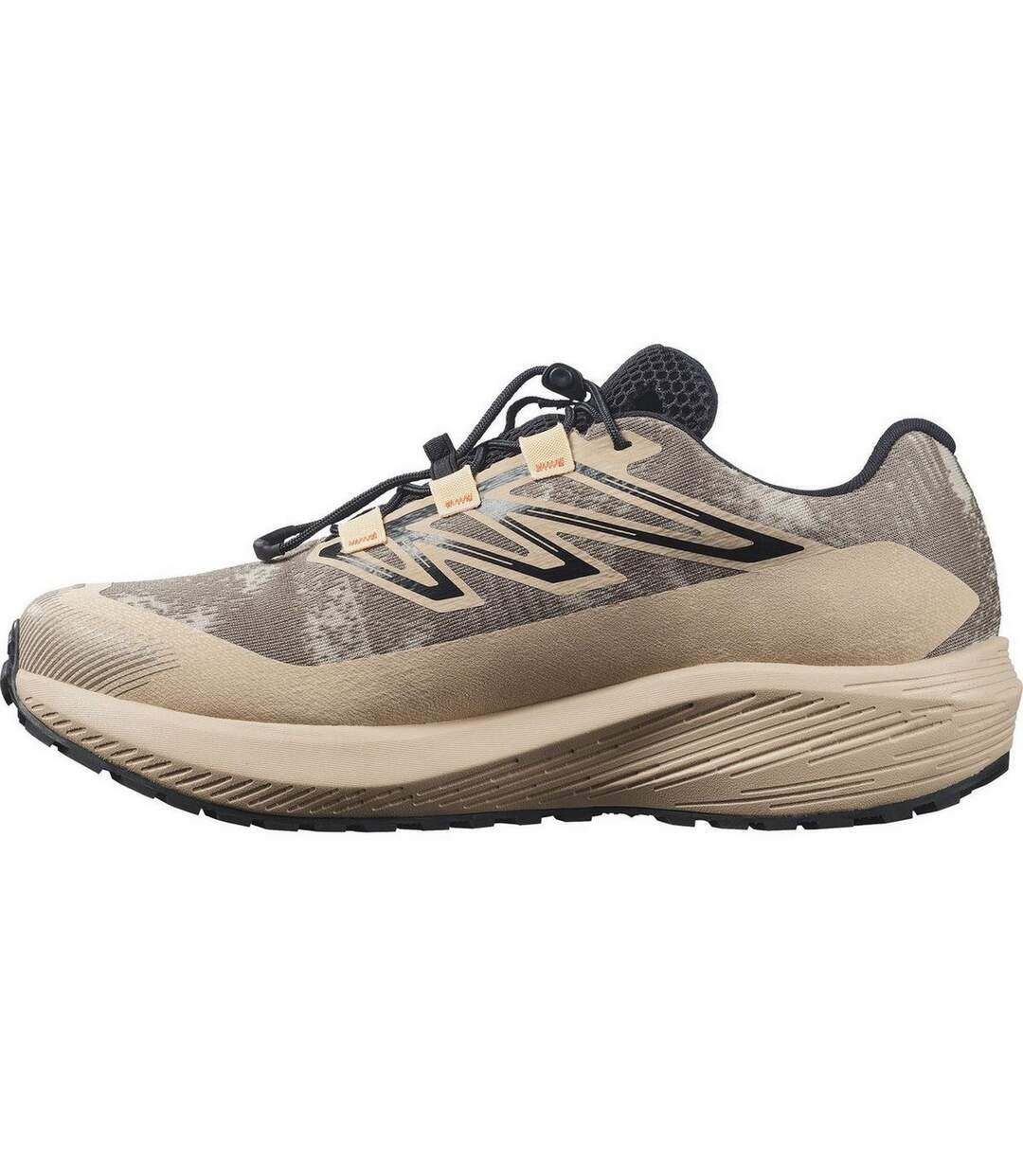 Baskets Aero Flow Grvl Homme Beige Foncé Marron Salomon-3
