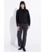 Pull col roulé en maille épaisse-3