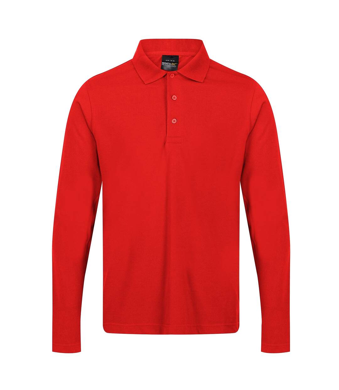 Mens pro long-sleeved polo shirt classic red Regatta