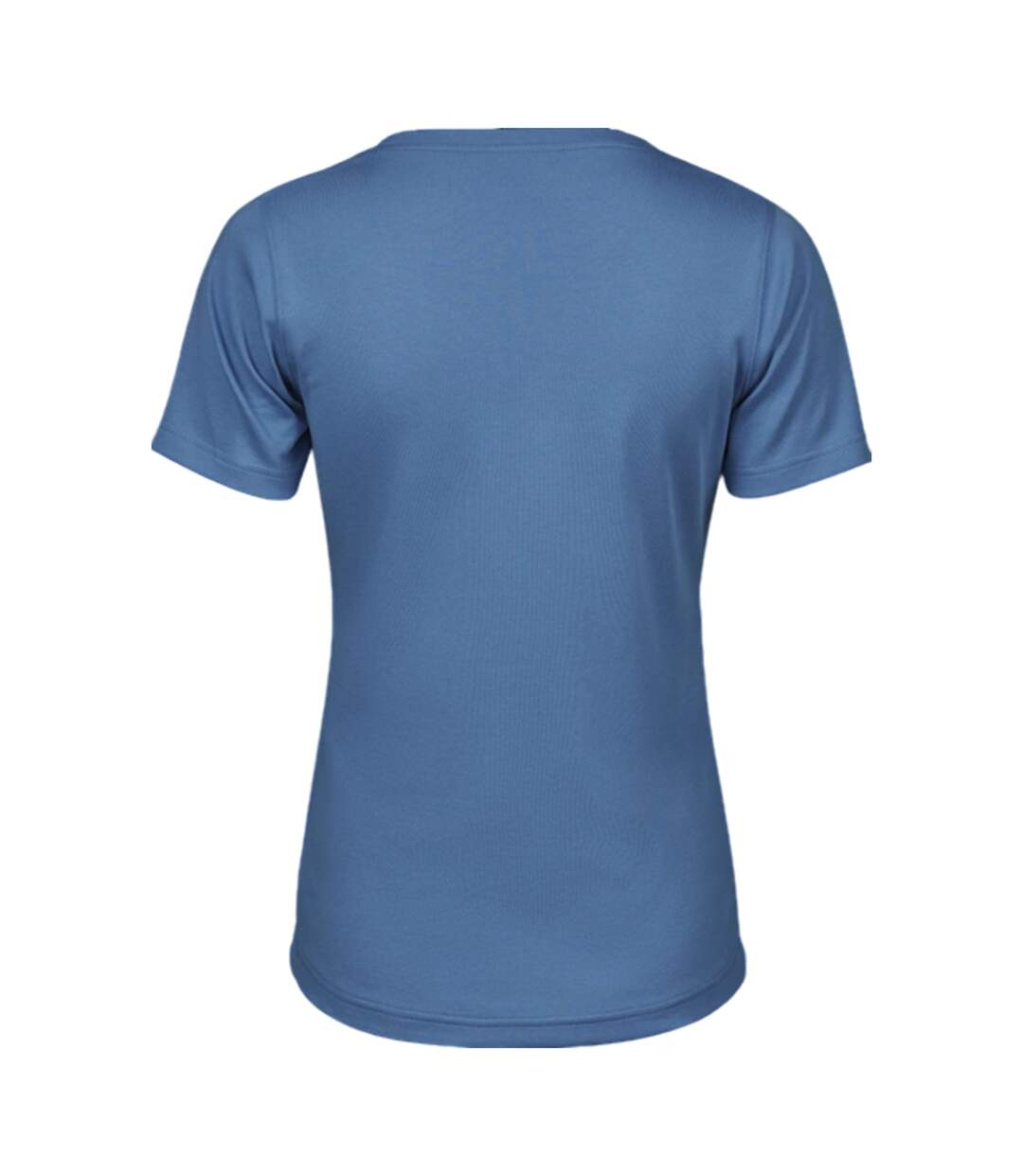 Womens/ladies Interlock T-shirt Ocean Blue Tee Jays-2