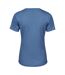 Womens/ladies Interlock T-shirt Ocean Blue Tee Jays-2