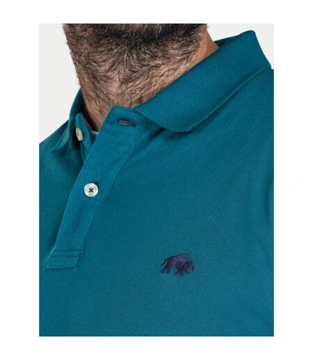 Polo Classic Homme Bleu Sarcelle Raging Bull