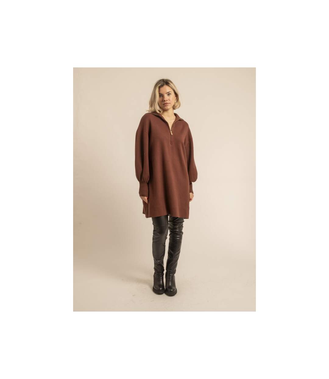 Pull long col camionneur KORANTINE - Dona X Lisa-4