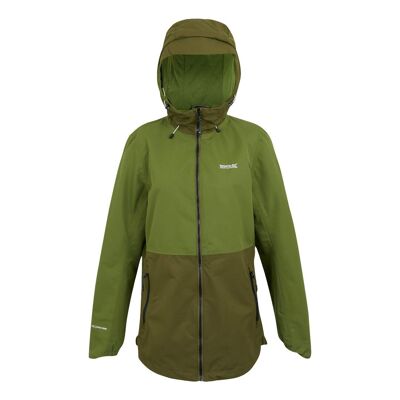 Veste imperméable hamara femme vert néphrite / kaki Regatta