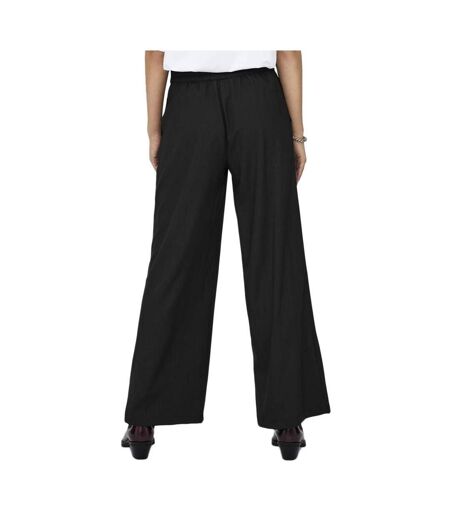 Pantalon fluide noir femme jdy dora