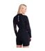 Womens/ladies soleil wetsuit black Animal-2