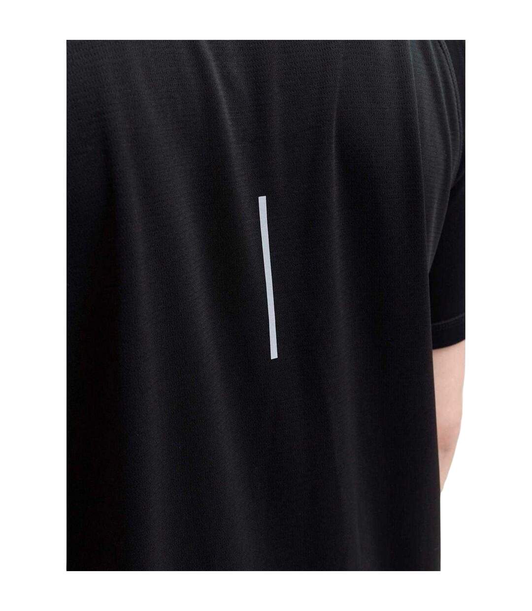 T-shirt Sport Motif/style Uni Homme Noir Jack And Jones-4