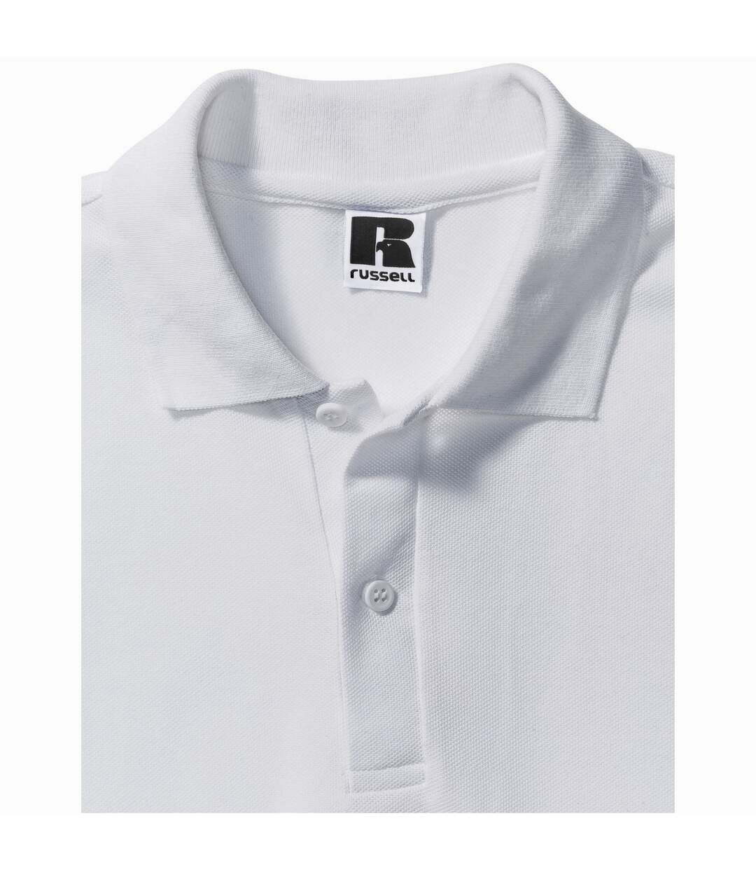 Polo classic homme blanc Russell Russell