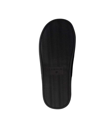 Chaussons femme noir SikSilk