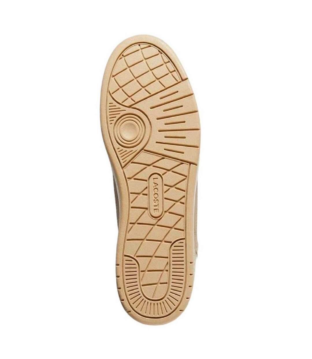Baskets T-clip Homme Marron Clair Lacoste-3