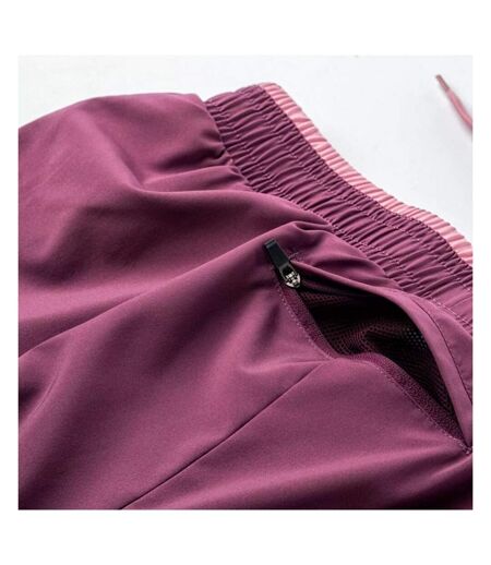 Short Laria Femme Amarante Mauve Rosé Hi-Tec