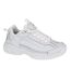 Mirak Contender Leather Lace Trainer / Mens Trainers / Unisex Sports (White) - UTFS927