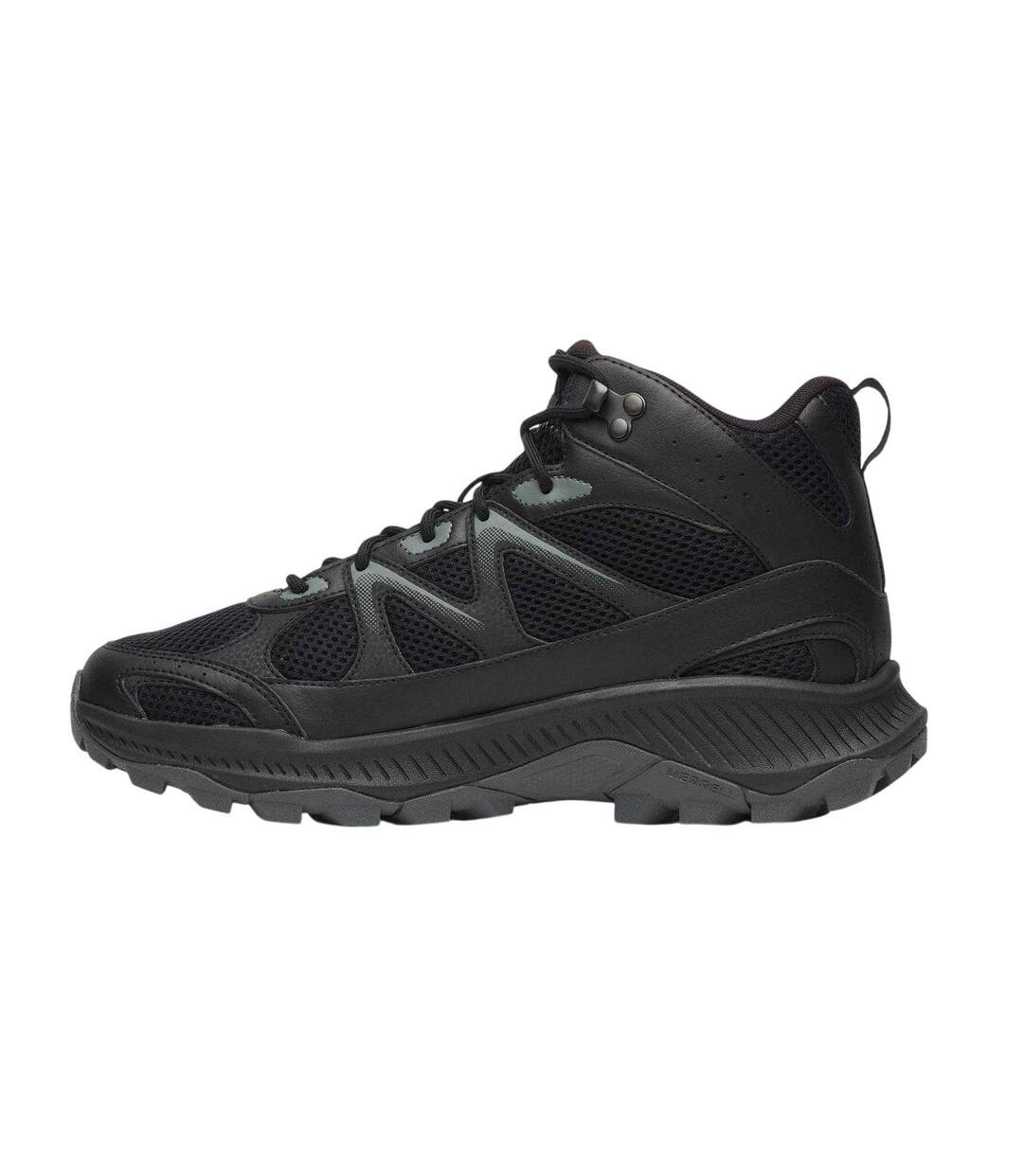 Mens Tempo Hiking Boots Black Merrell-3