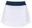 Jupe de padel avec short intégré - Femme - PA1031 - blanc et bleu marine-1